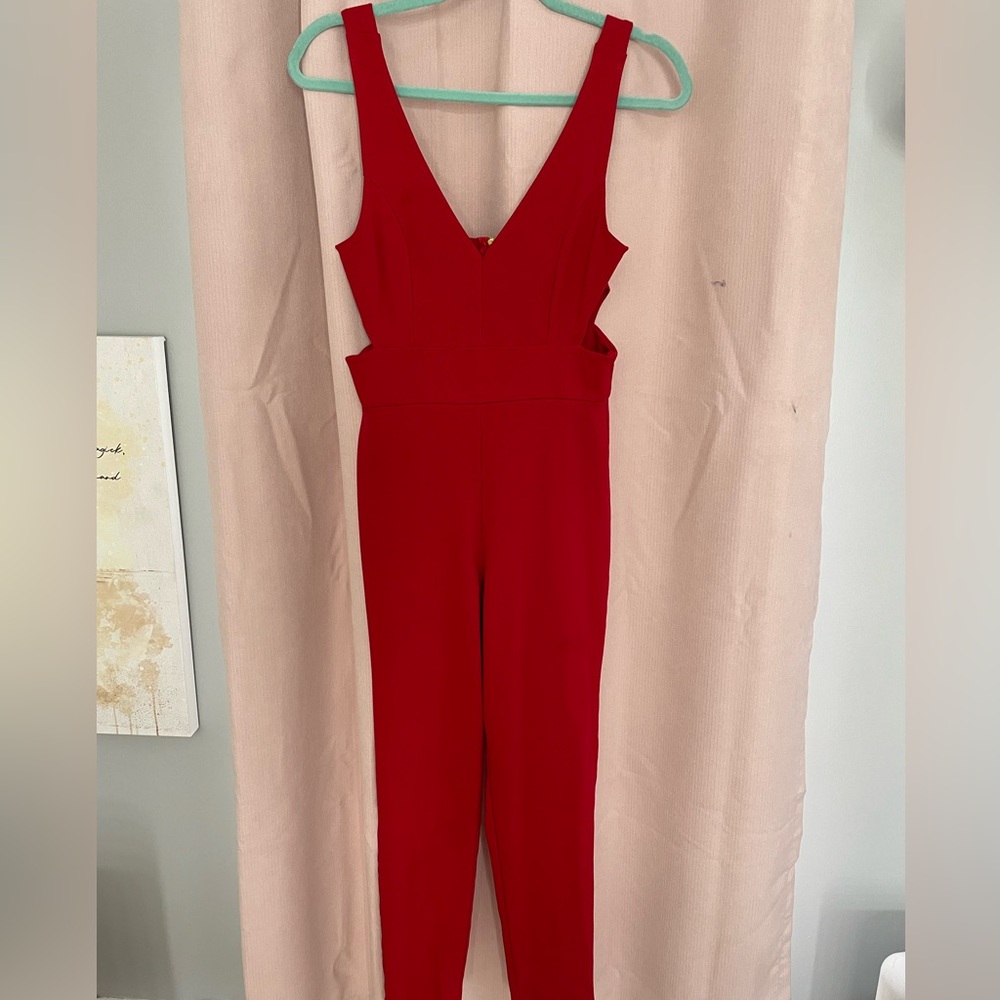 Medium red jumpsuit